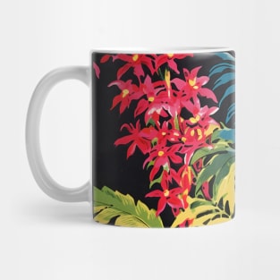 Tropical Hawaiian Flowers Mug